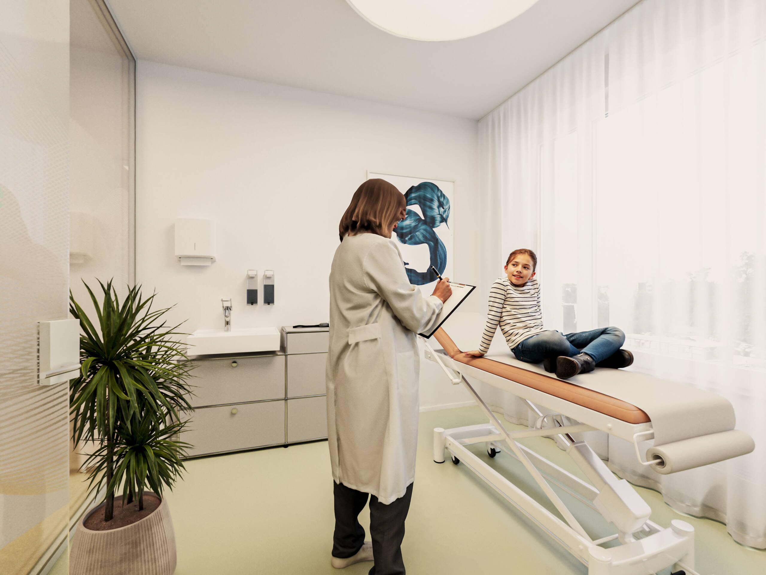 vitaone Arztpraxis Untersuchungsraum