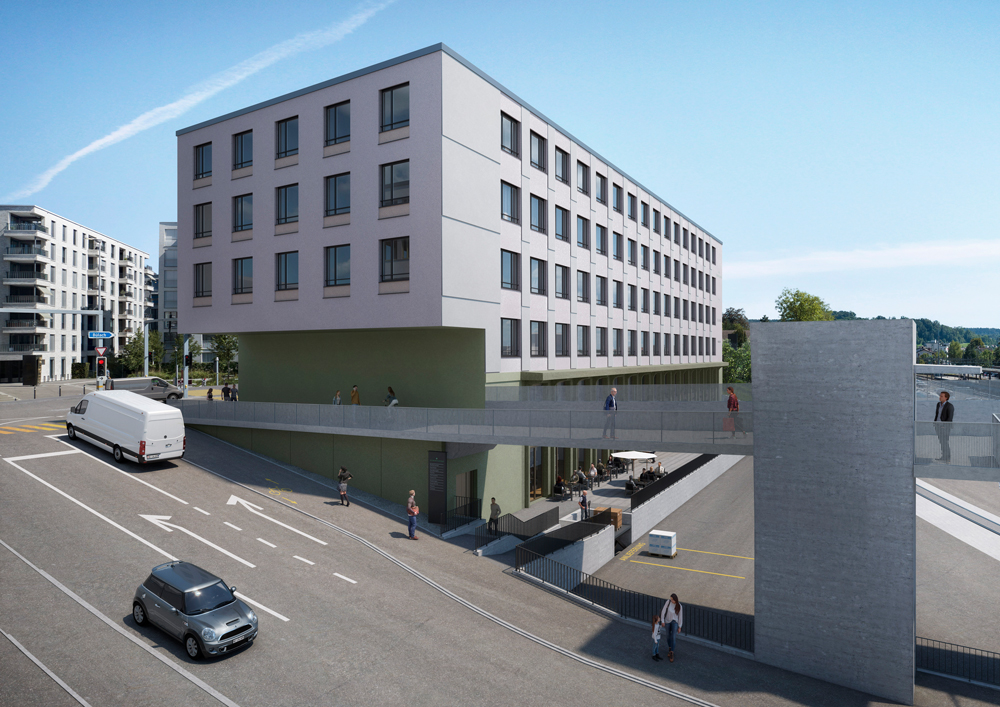 VitaOne Aussenansicht Passarelle