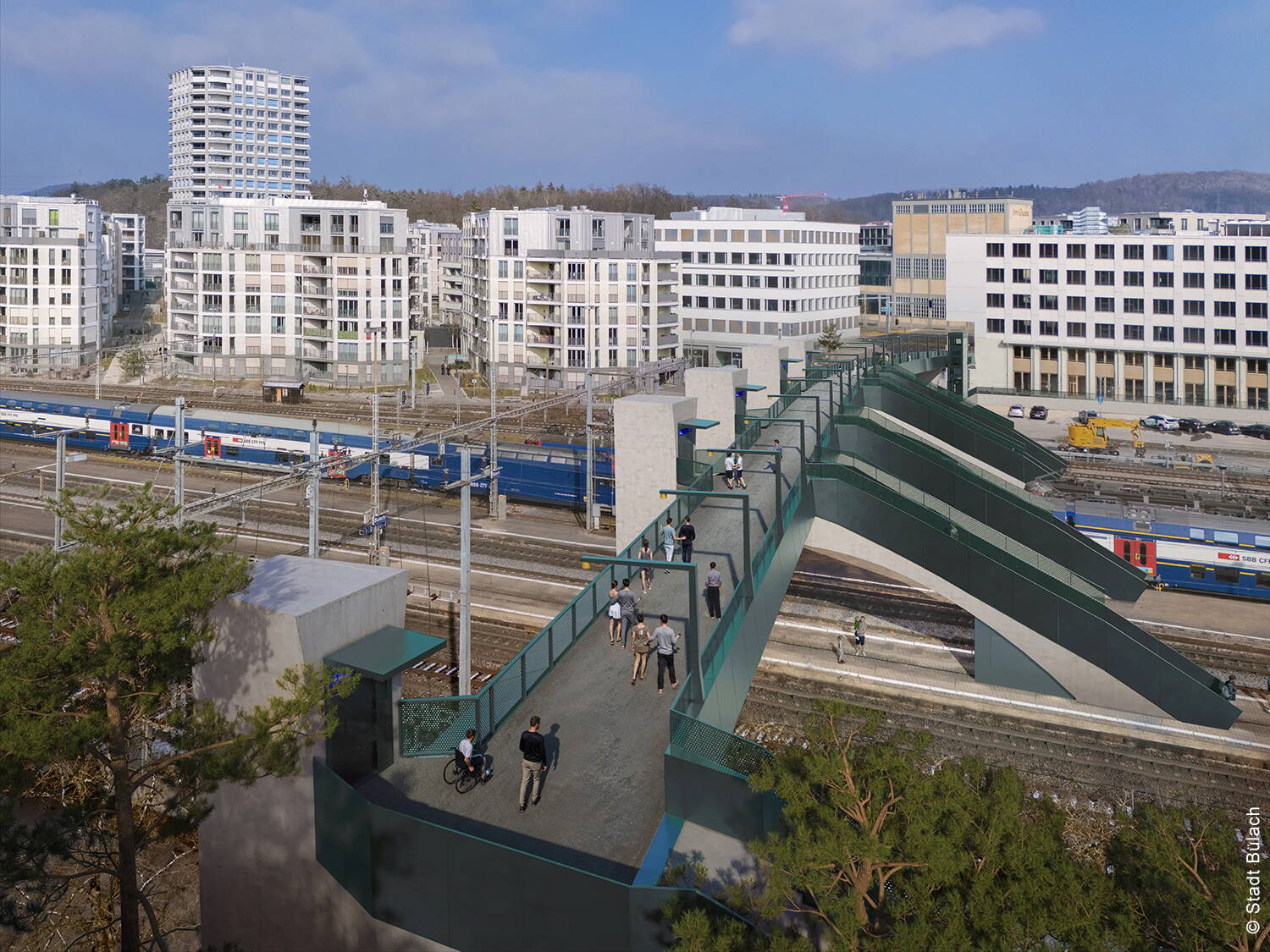 vitaone Bahnhof Passerelle